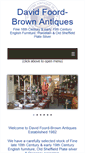 Mobile Screenshot of davidfoord-brown.com