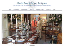 Tablet Screenshot of davidfoord-brown.com